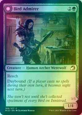 Bird Admirer // Wing Shredder [169] [Innistrad: Midnight Hunt] [Foil]