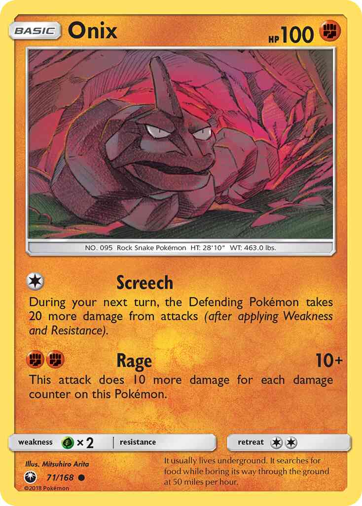 Onix - 71/168 - Common [sm7-71] [Reverse Holo]