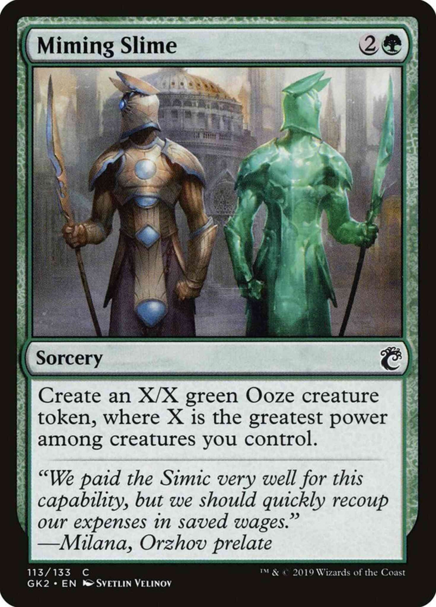 Miming Slime [113] [RNA Guild Kit] [Non-Foil]