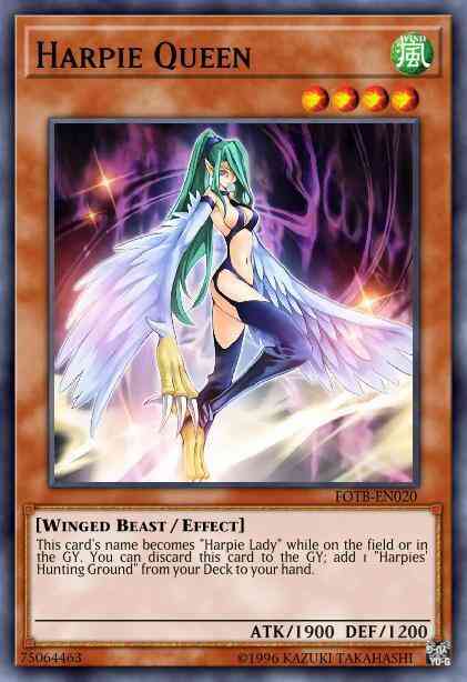 Harpie Queen - LED4-EN007 - Common - 1st Edition