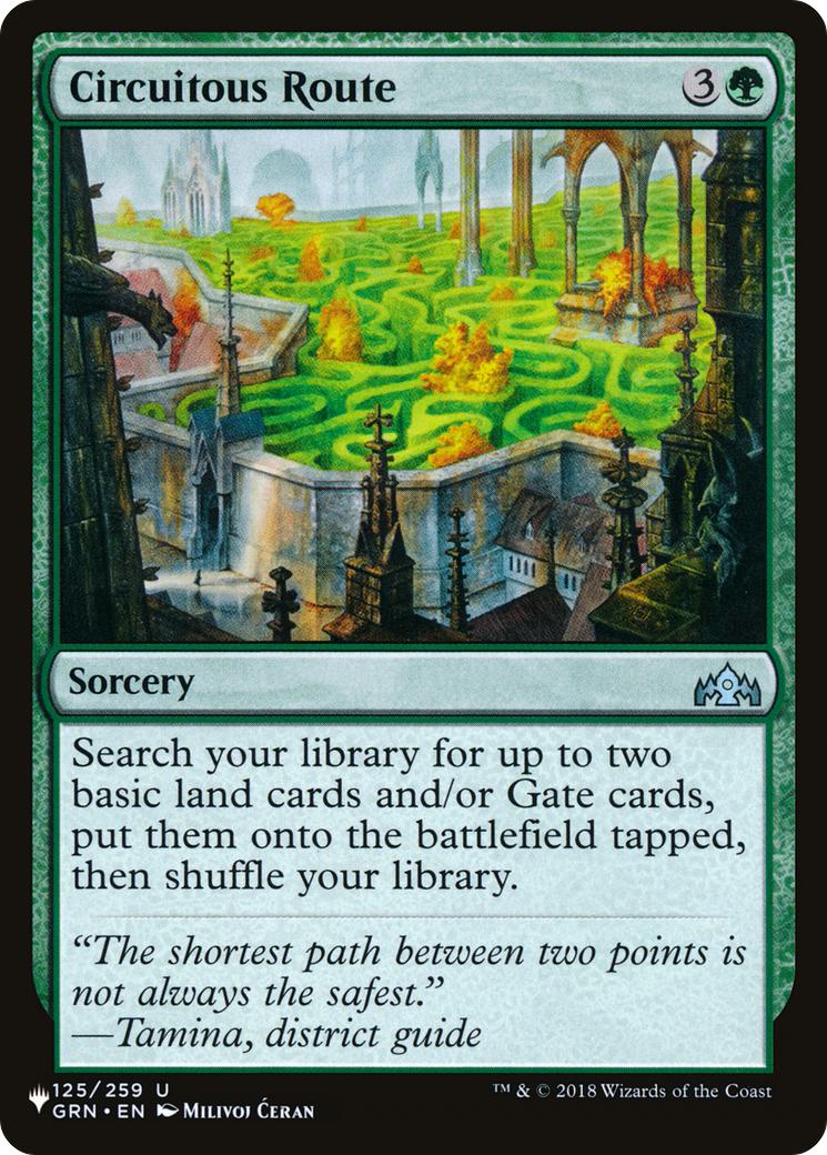 Circuitous Route [GRN-125] [The List] [Non-Foil]