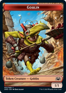 Giant Teddy Bear Token (05) // Goblin Token (02) [Unsanctioned Tokens] [Non-Foil]