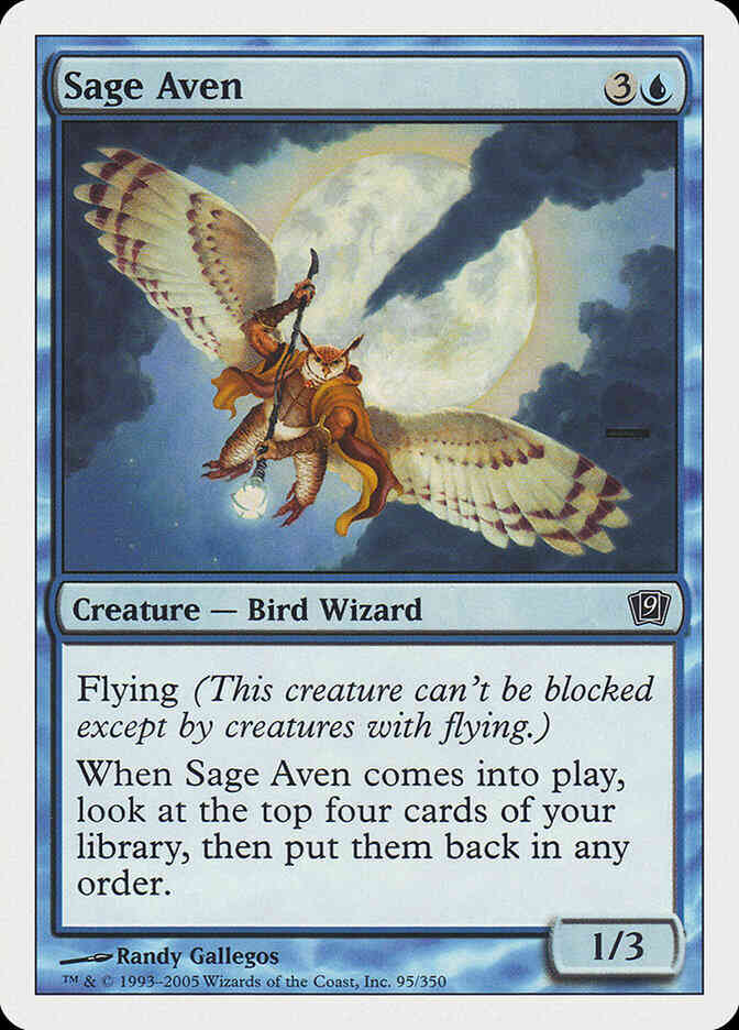 Sage Aven [95] [Ninth Edition] [Non-Foil]