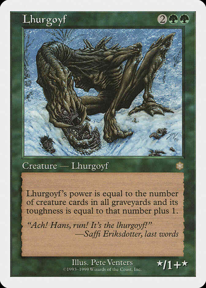 Lhurgoyf [36] [Battle Royale Box Set] [Non-Foil]