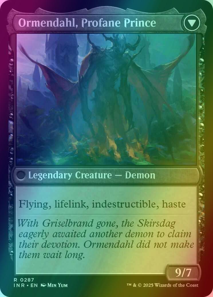 Westvale Abbey // Ormendahl, Profane Prince [287] [Innistrad Remastered] [Foil]