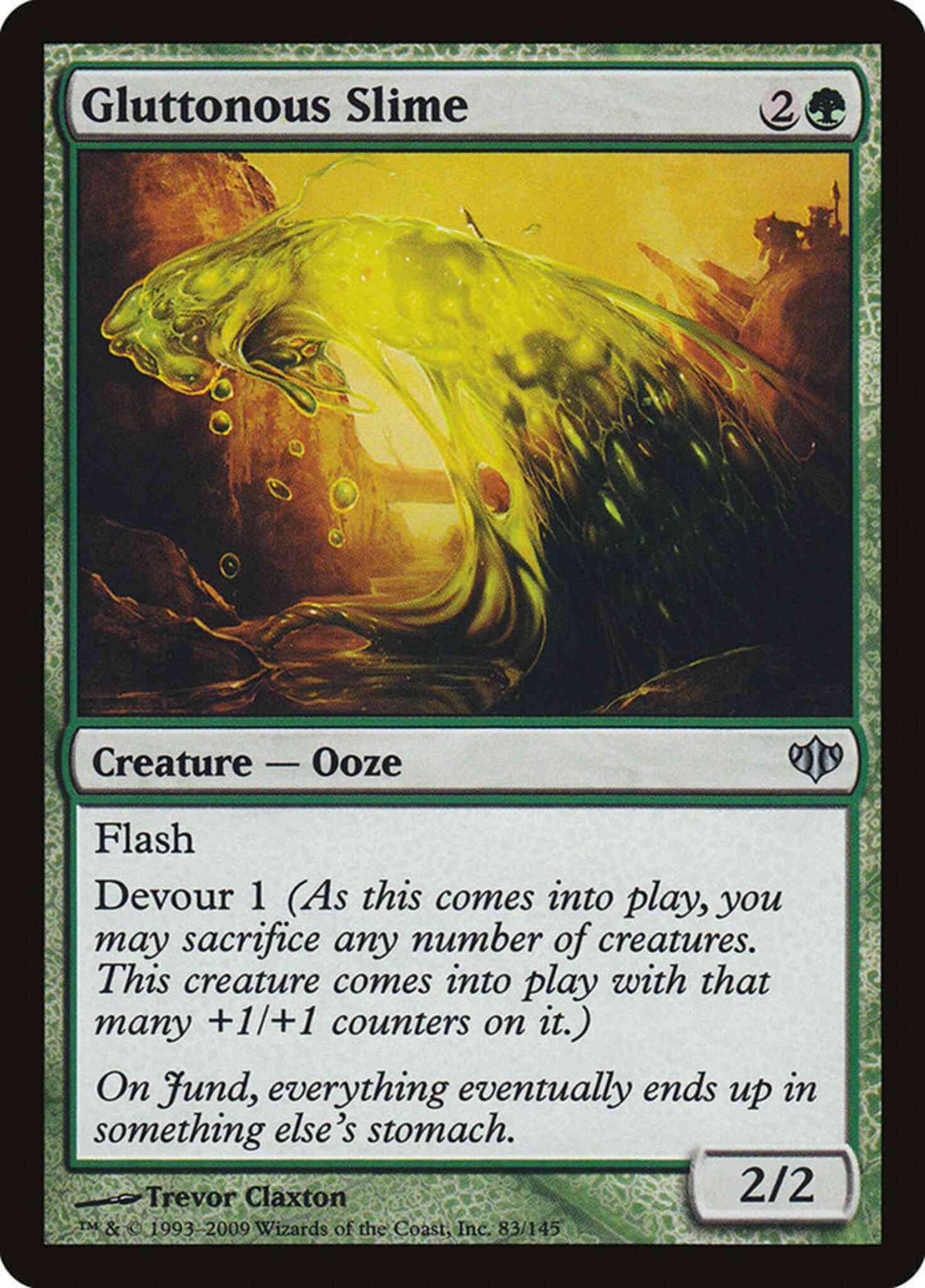 Gluttonous Slime [83] [Conflux] [Non-Foil]