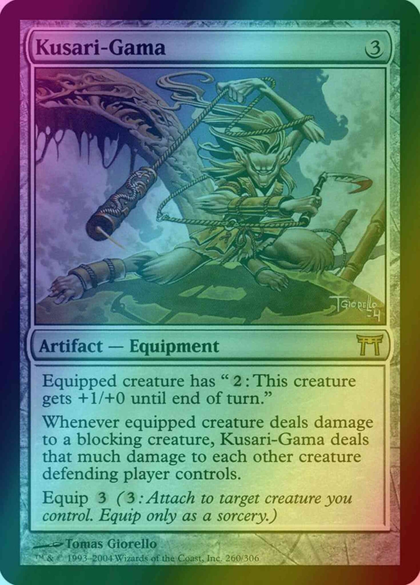 Kusari-Gama [260] [Champions of Kamigawa] [Foil]