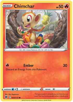 Chimchar - 024/172 - Common [swsh9-024] [Non-Holo]