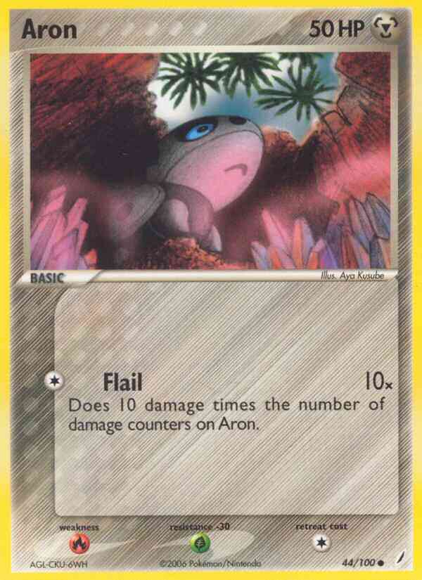 Aron - 44/100 - Common [ex14-44] [Non-Holo]