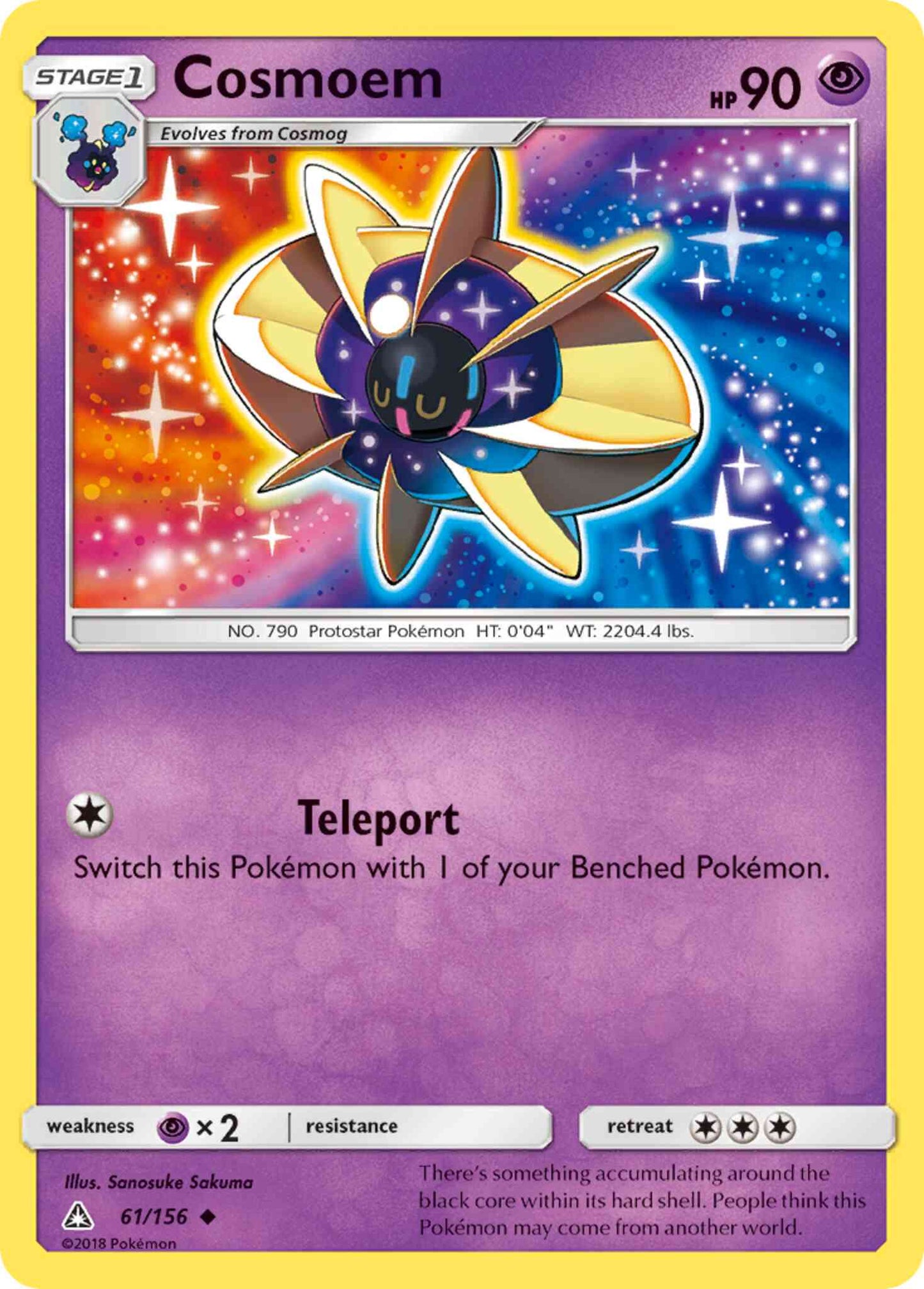 Cosmoem - 61/156 - Uncommon [sm5-61] [Non-Holo]