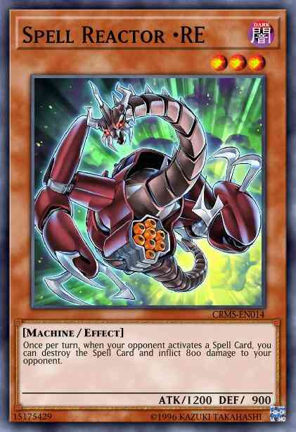 Spell Reactor RE - CRMS-EN014 - Common - Unlimited