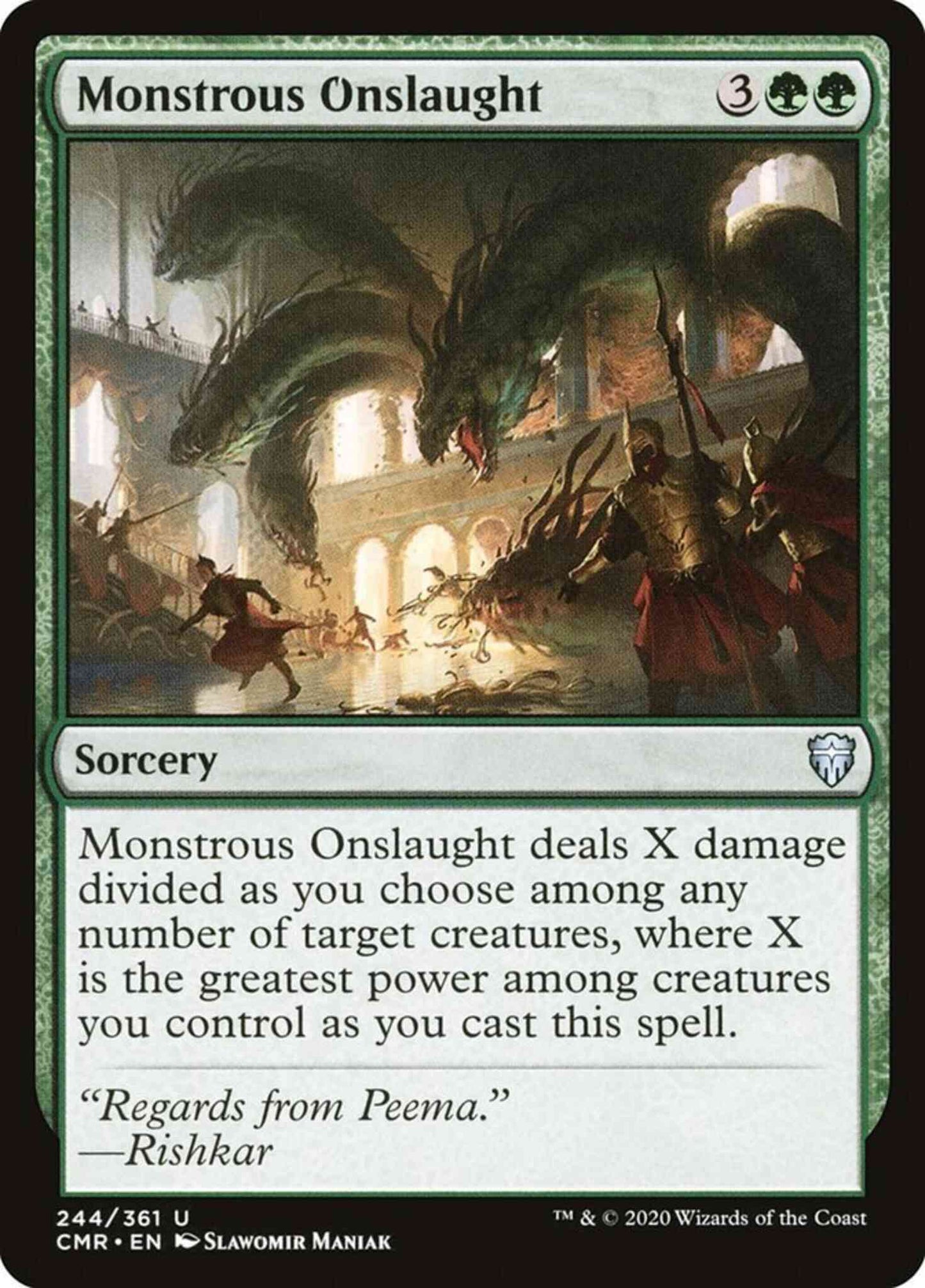 Monstrous Onslaught [244] [Commander Legends] [Non-Foil]