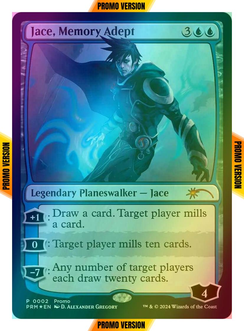 Jace, Memory Adept [2b] [Resale Promos] [Foil]