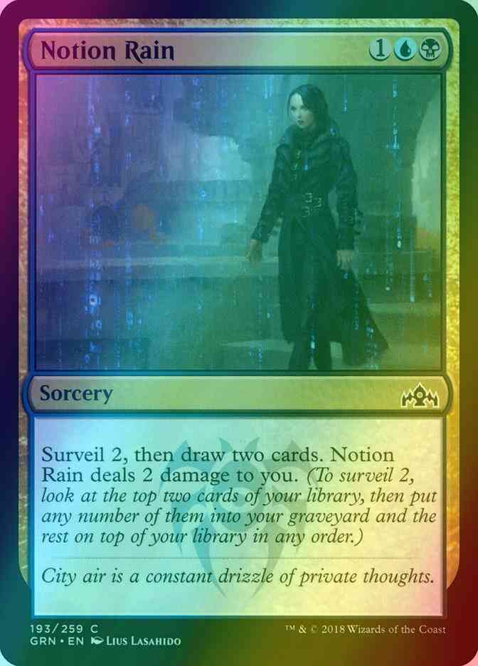 Notion Rain [193] [Guilds of Ravnica] [Foil]