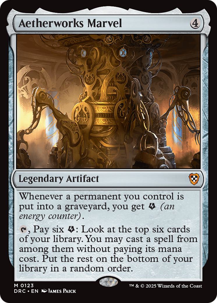 Aetherworks Marvel [123] [Aetherdrift: Commander] [Non-Foil]