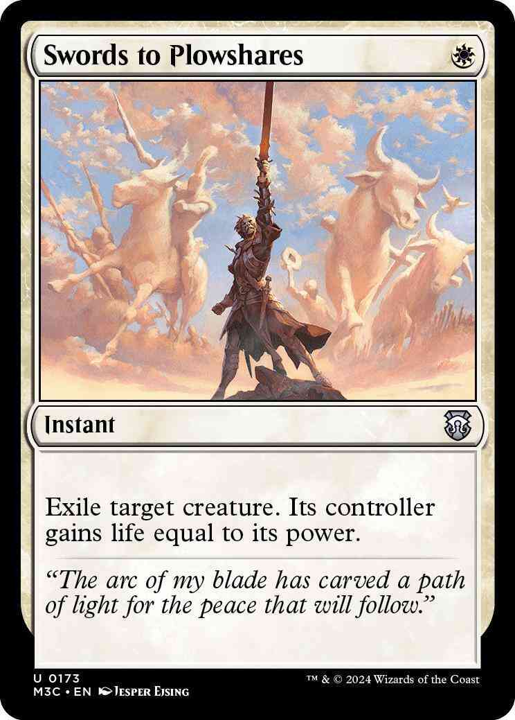 Swords to Plowshares [173] [Modern Horizons 3: Commander] [Non-Foil]