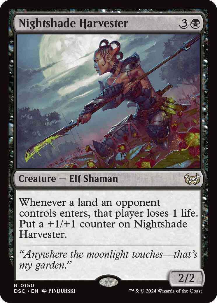 Nightshade Harvester [150] [Duskmourn: House of Horror: Commander] [Non-Foil]