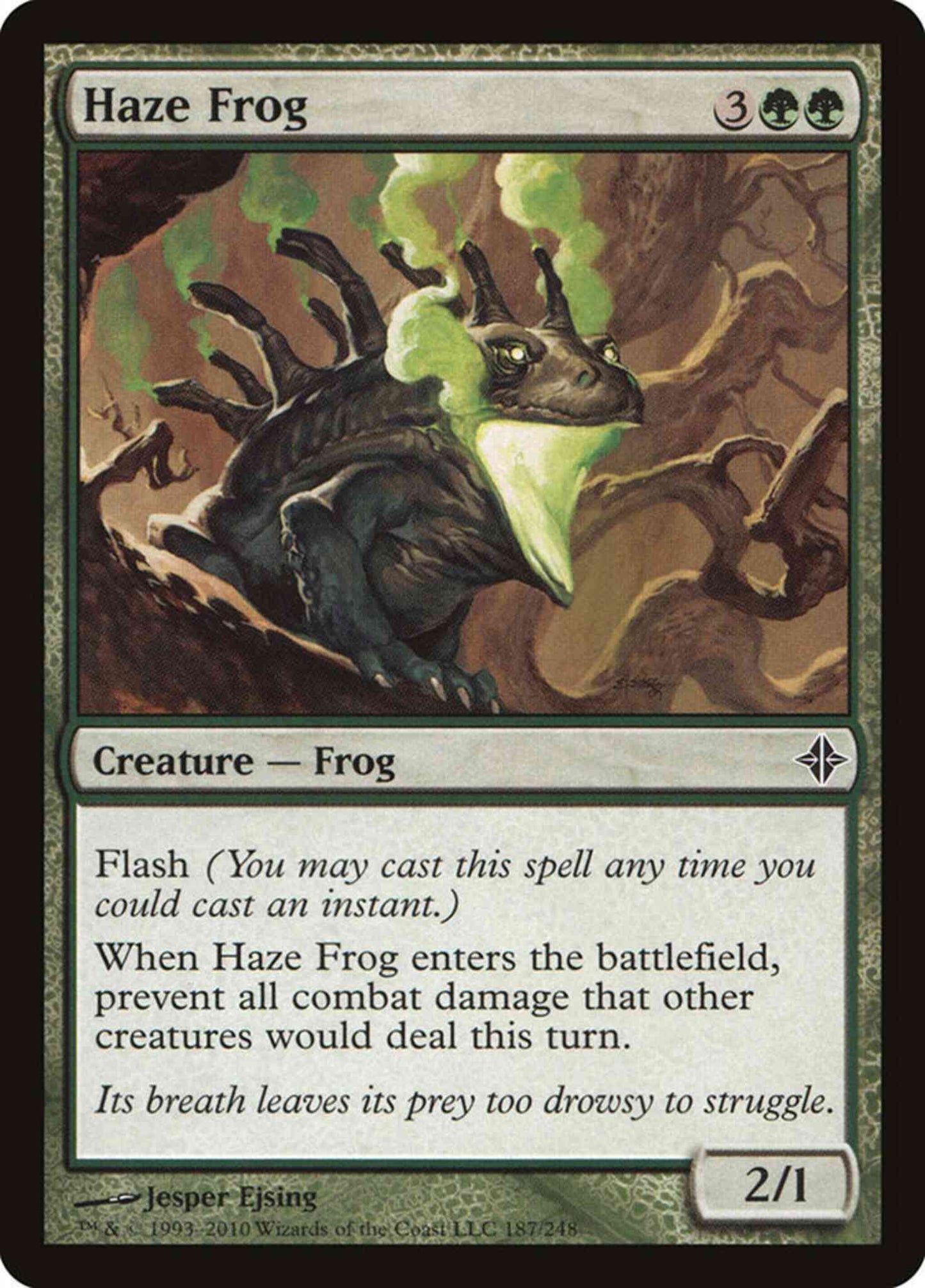 Haze Frog [187] [Rise Of The Eldrazi] [Non-Foil]