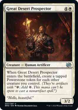 Great Desert Prospector [7] [The Brothers' War] [Non-Foil]