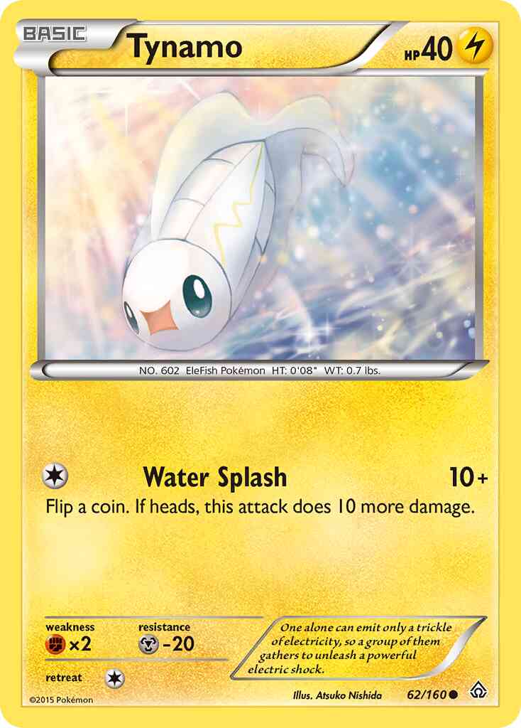 Tynamo - 62/160 - Common [xy5-62] [Non-Holo]