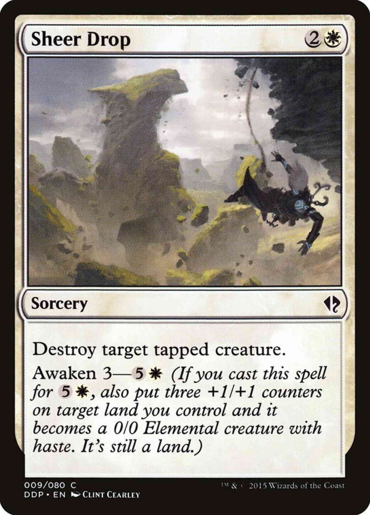 Sheer Drop [9] [Duel Decks Zendikar vs Eldrazi] [Non-Foil]
