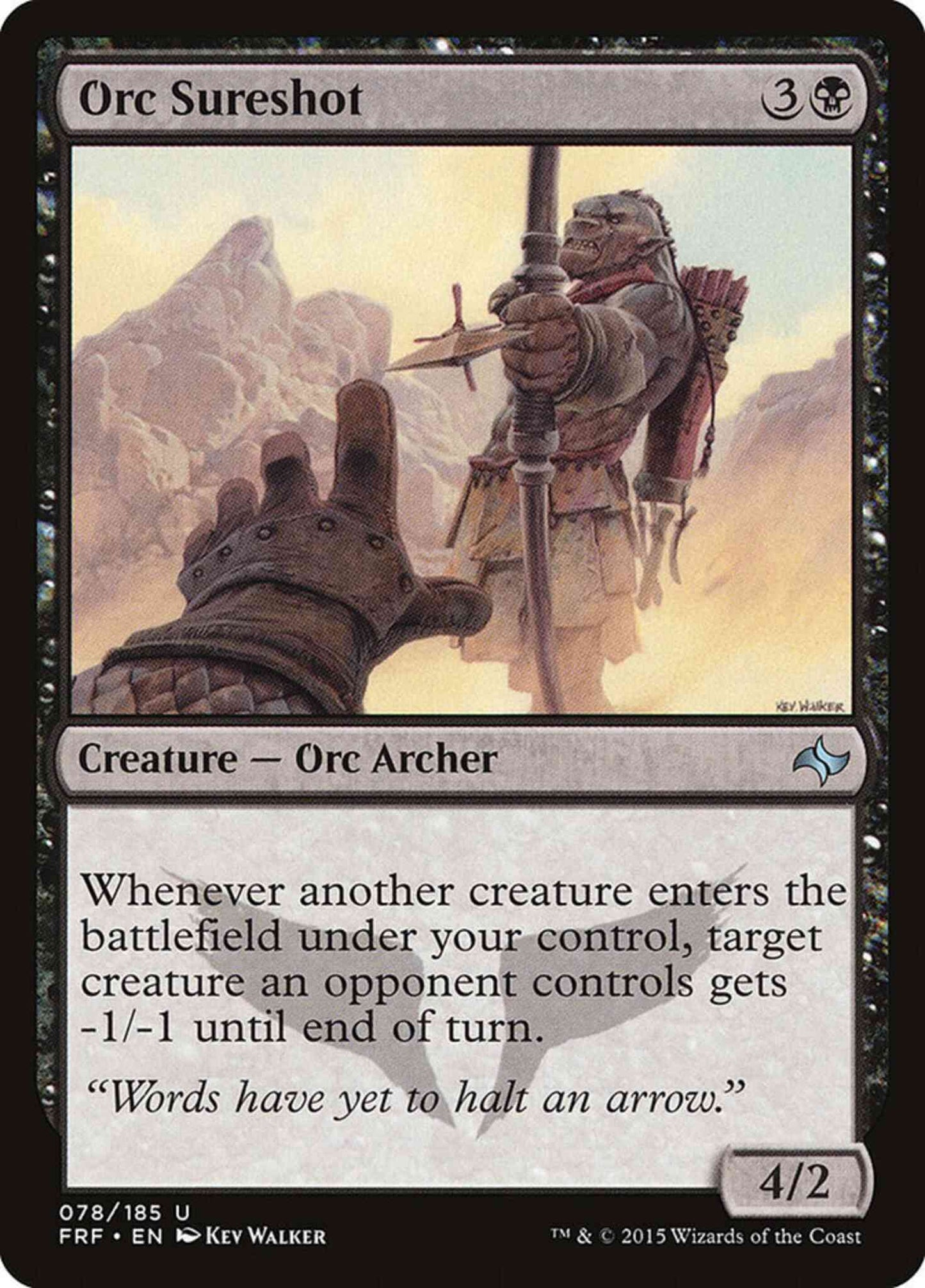 Orc Sureshot [78] [Fate Reforged] [Non-Foil]