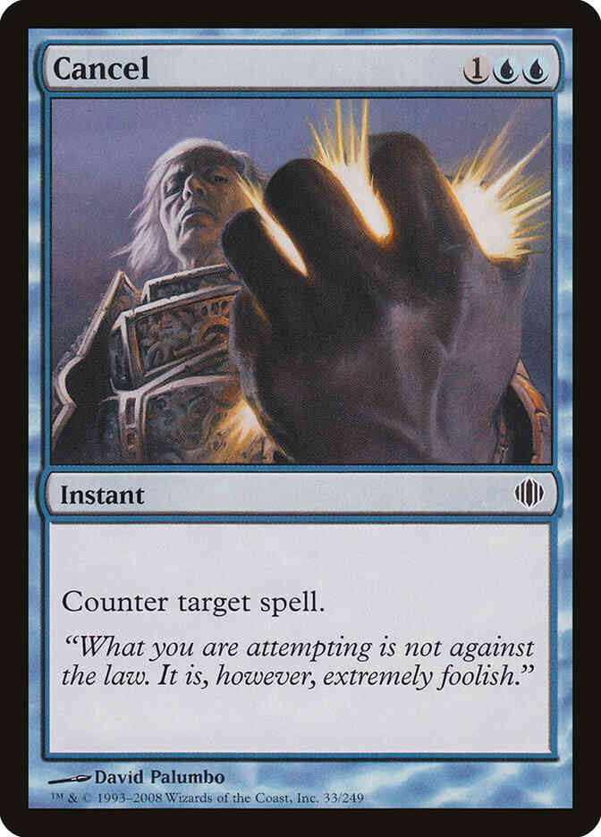 Cancel [33] [Shards Of Alara] [Non-Foil]