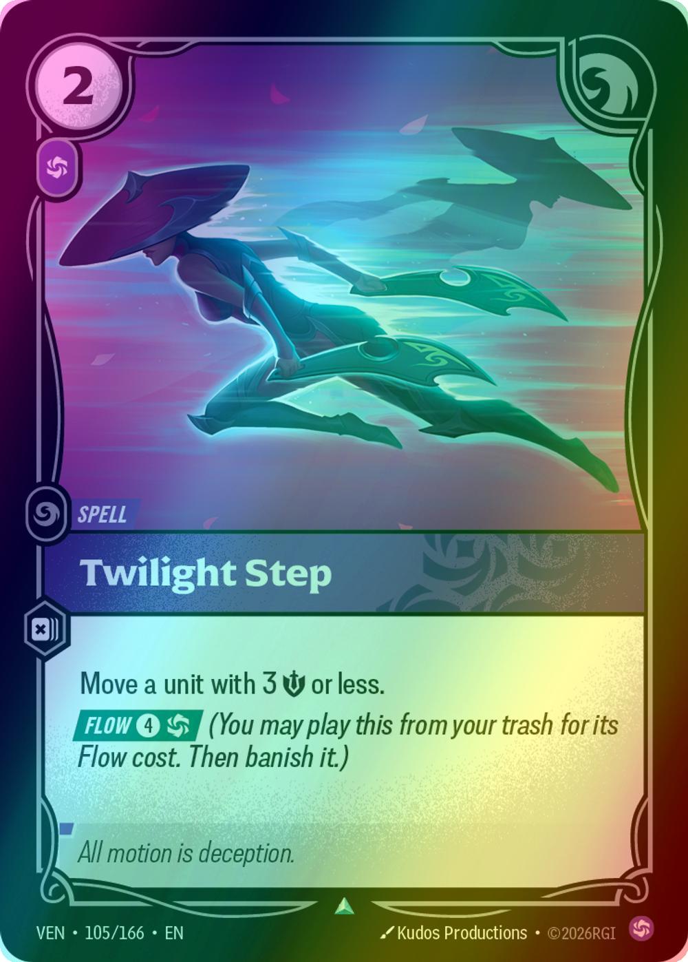 Twilight Step - 105/166 [Vendetta] [Foil]