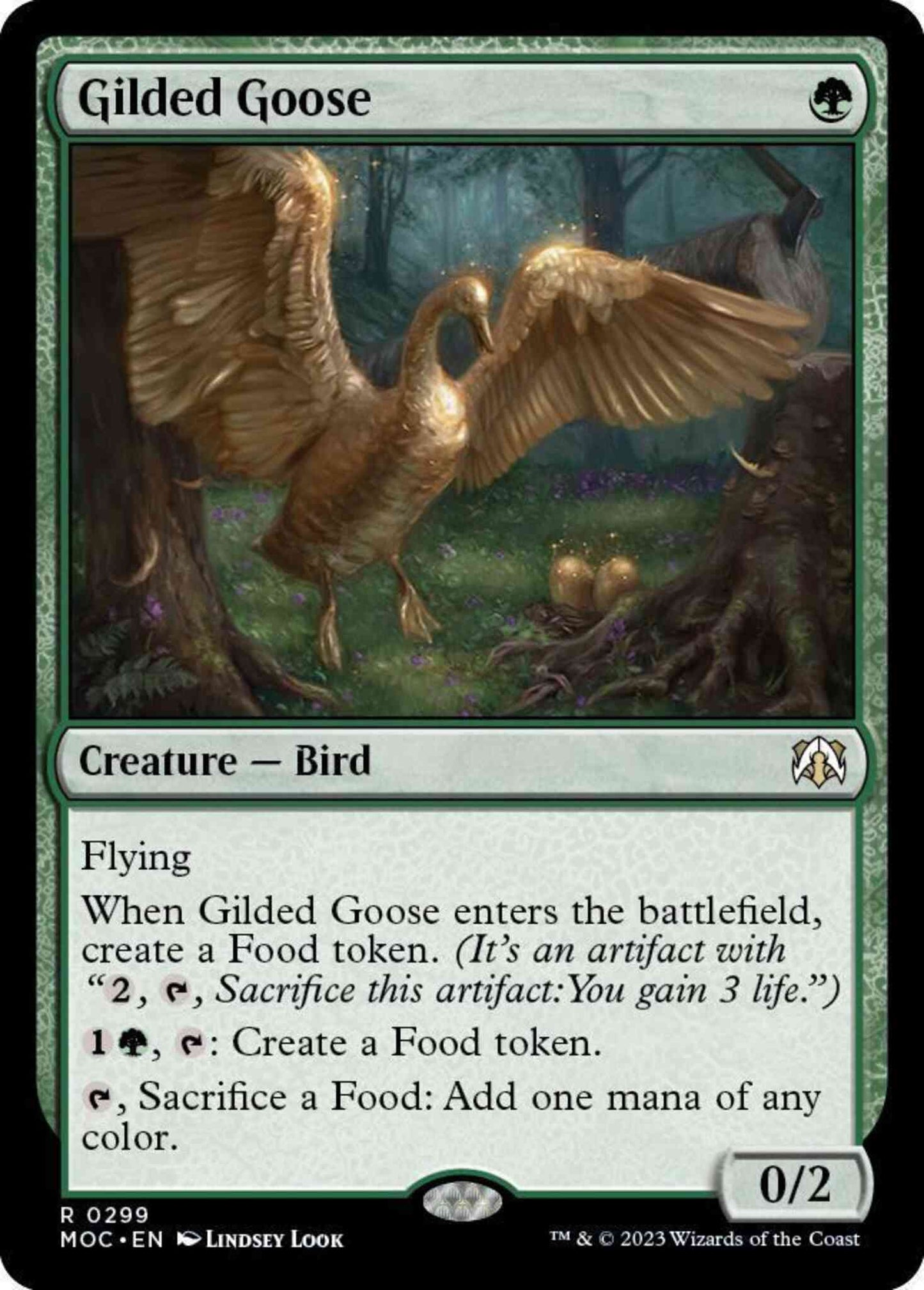 Gilded Goose [299] [March of the Machine: Commander] [Non-Foil]