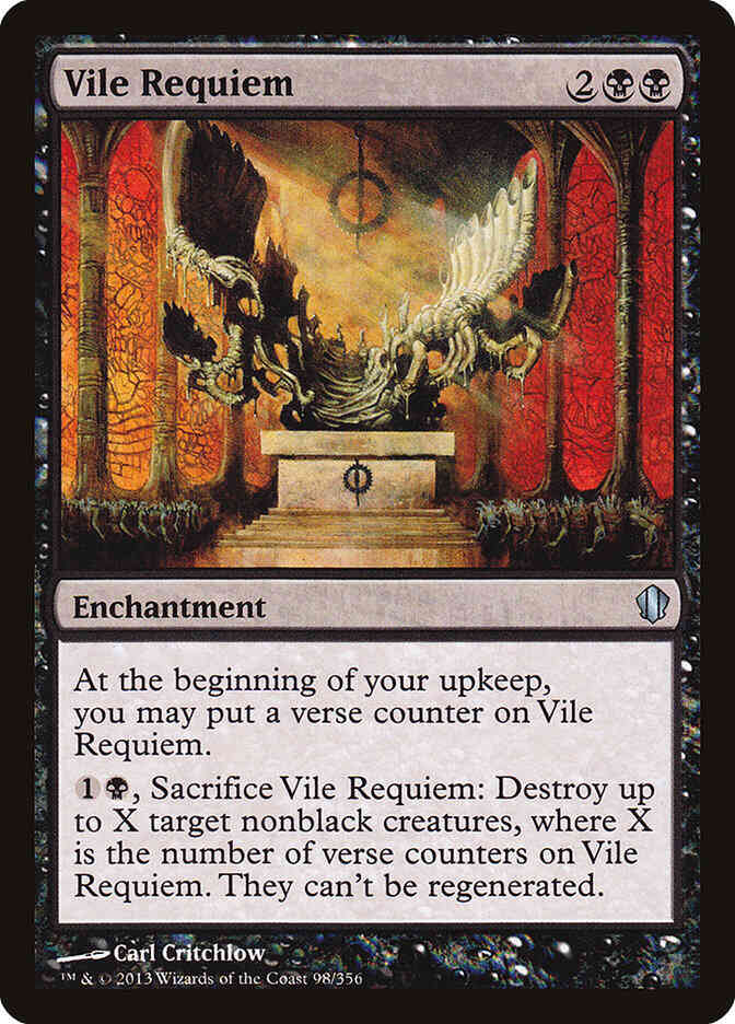 Vile Requiem [98] [Commander 2013] [Non-Foil]