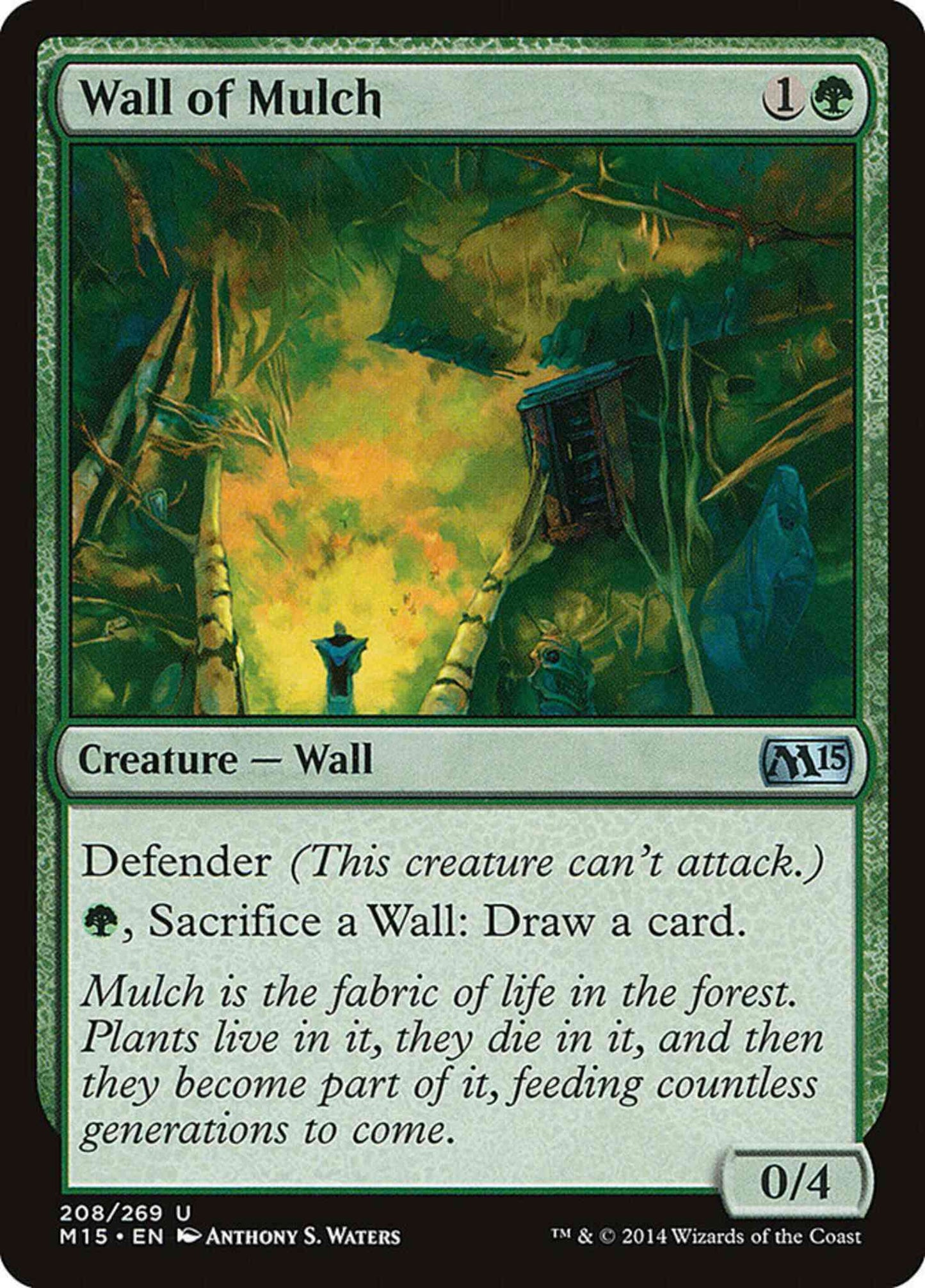 Wall of Mulch [208] [Magic 2015] [Non-Foil]