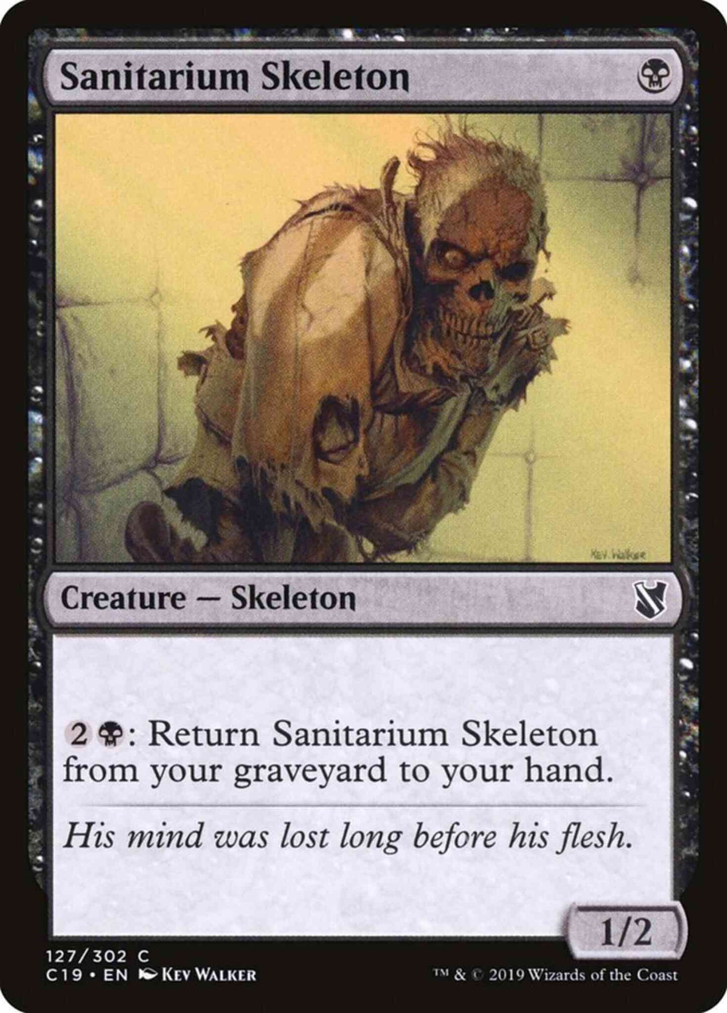 Sanitarium Skeleton [127] [Commander 2019] [Non-Foil]