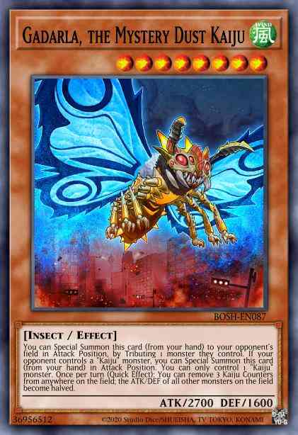 Gadarla, the Mystery Dust Kaiju - MP16-EN234 - Rare - Unlimited