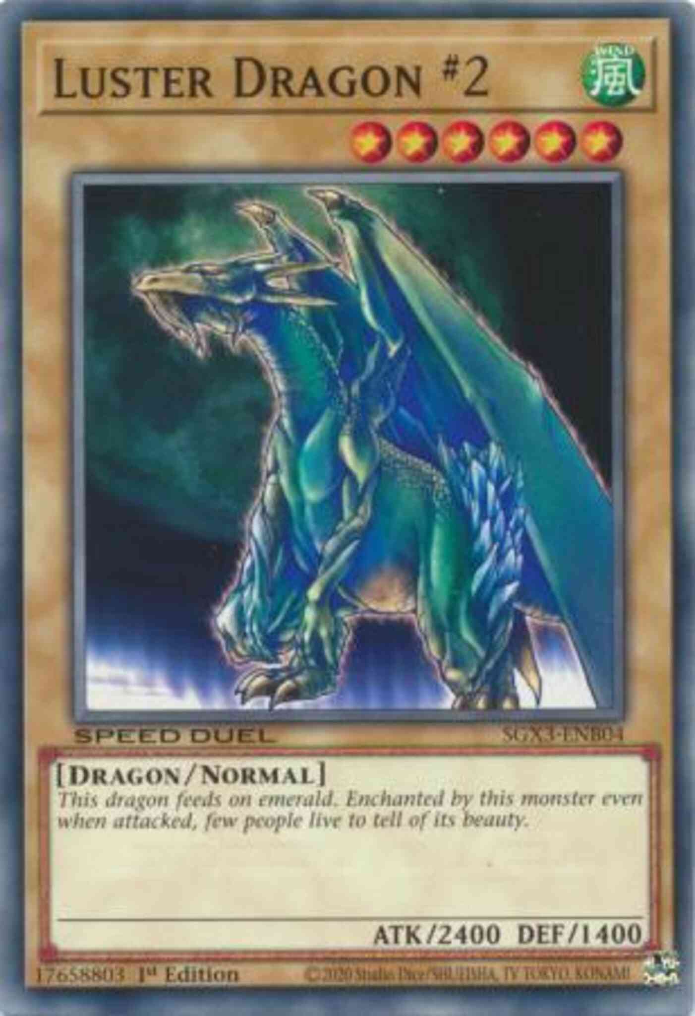 Luster Dragon #2 - SGX3-ENB04 - Common - 1st Edition