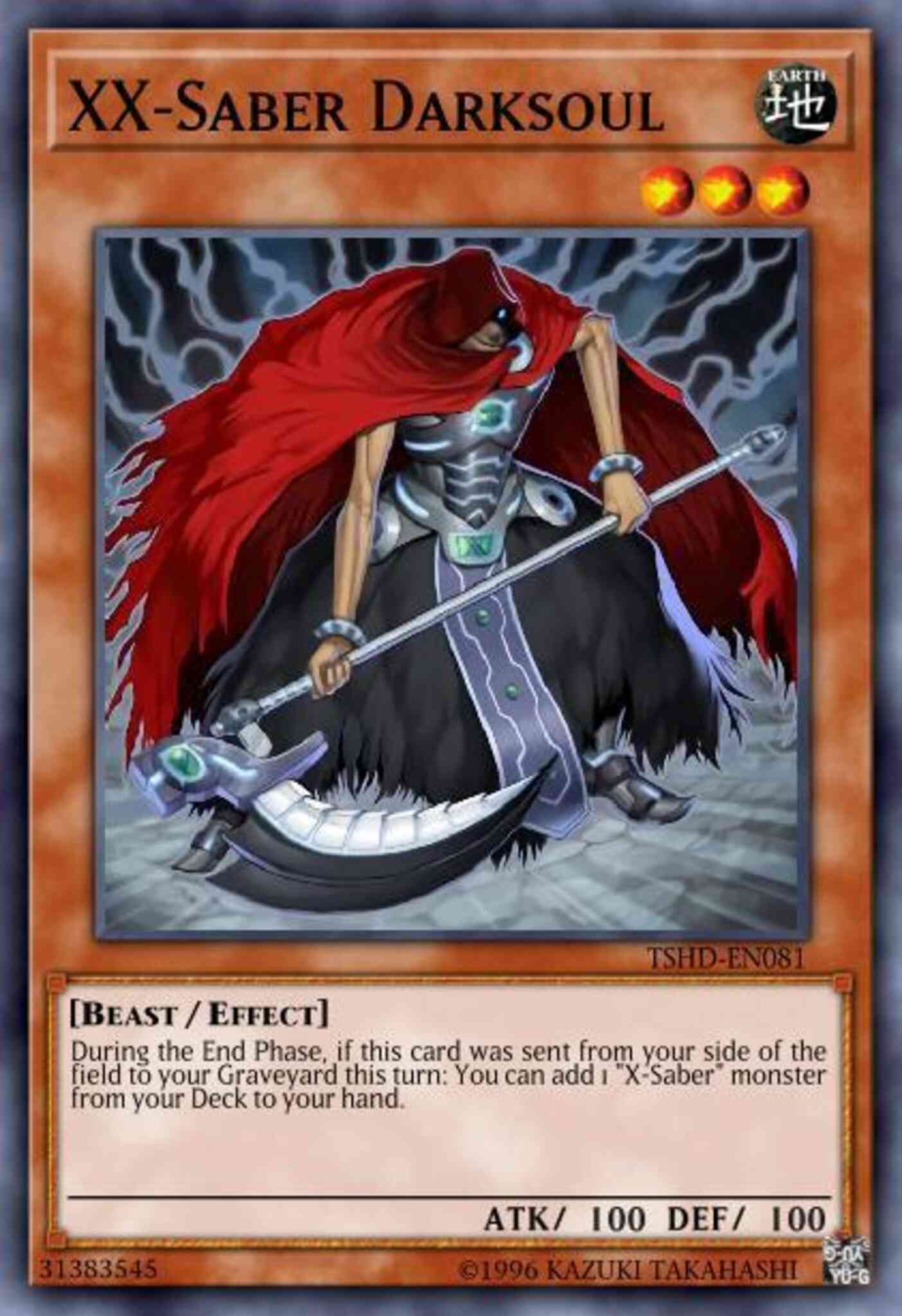 XX-Saber Darksoul - TSHD-EN081 - Ultra Rare - Unlimited
