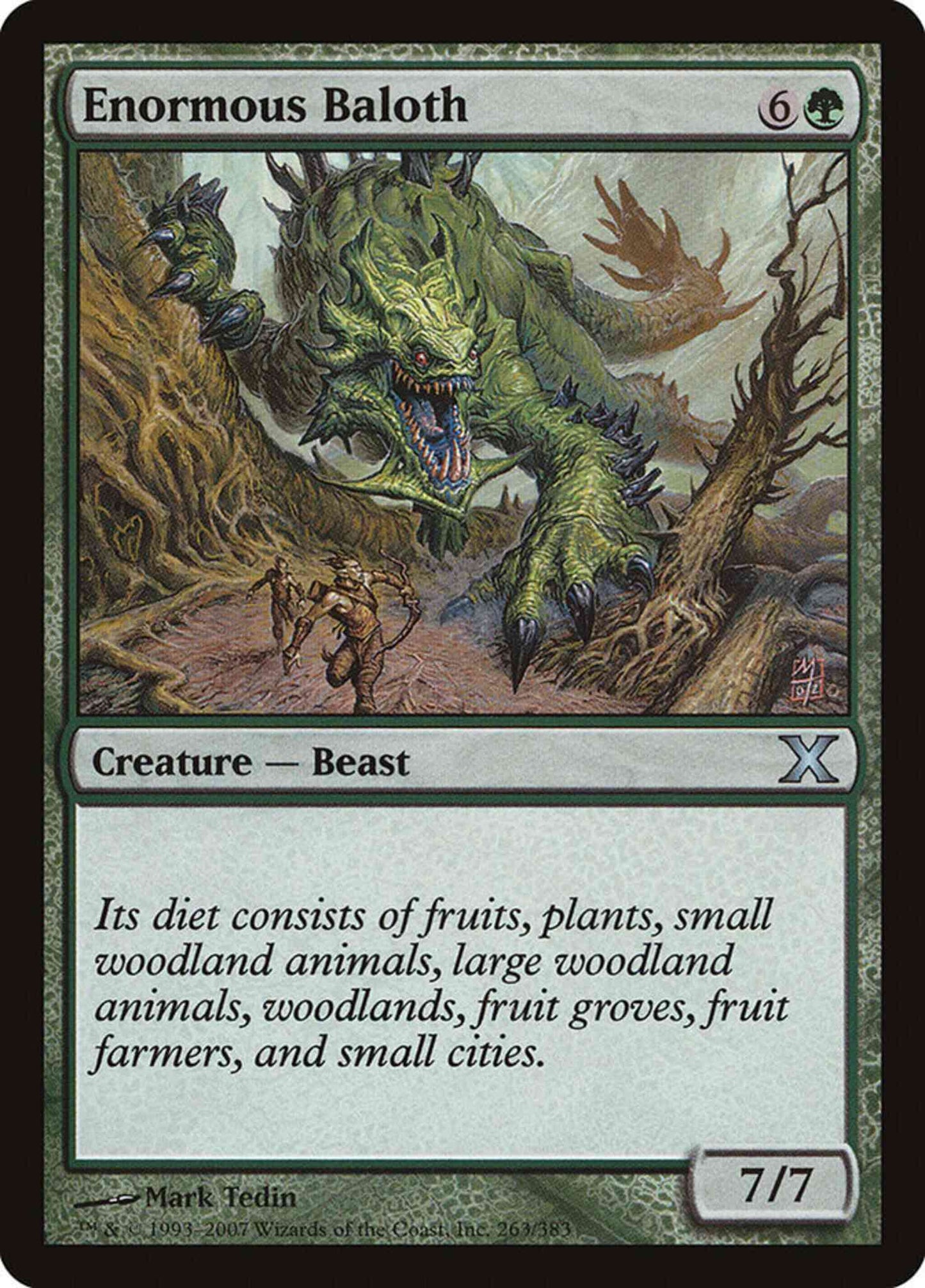 Enormous Baloth [263] [Tenth Edition] [Non-Foil]