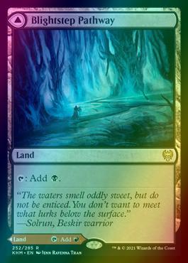 Blightstep Pathway // Searstep Pathway [252] [Kaldheim] [Foil]