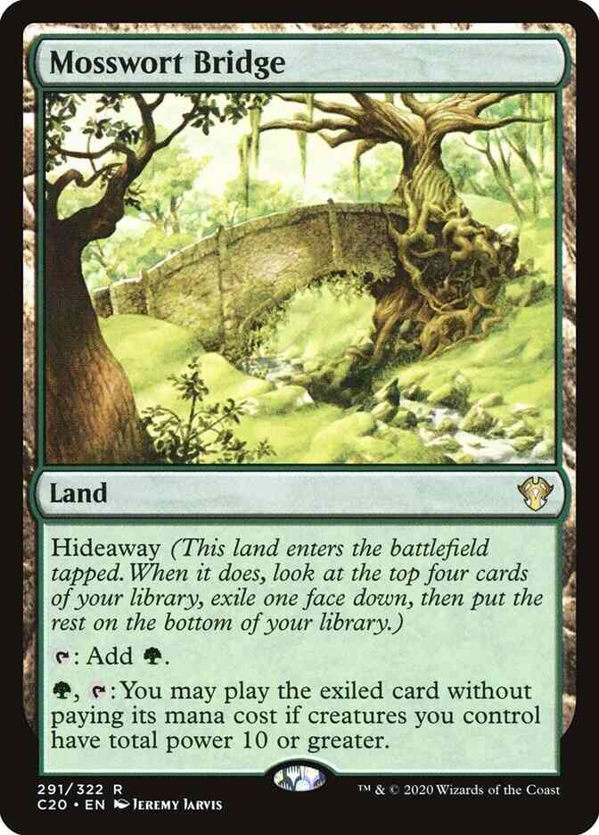 Mosswort Bridge [291] [Commander 2020] [Non-Foil]