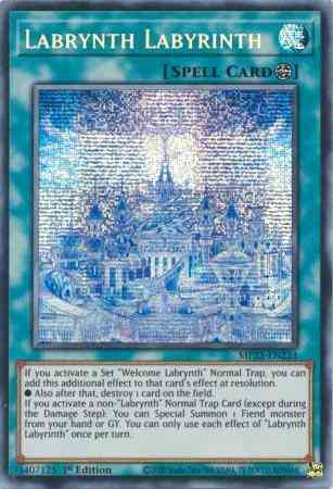 Labrynth Labyrinth - MP23-EN233 - Prismatic Secret Rare - 1st Edition