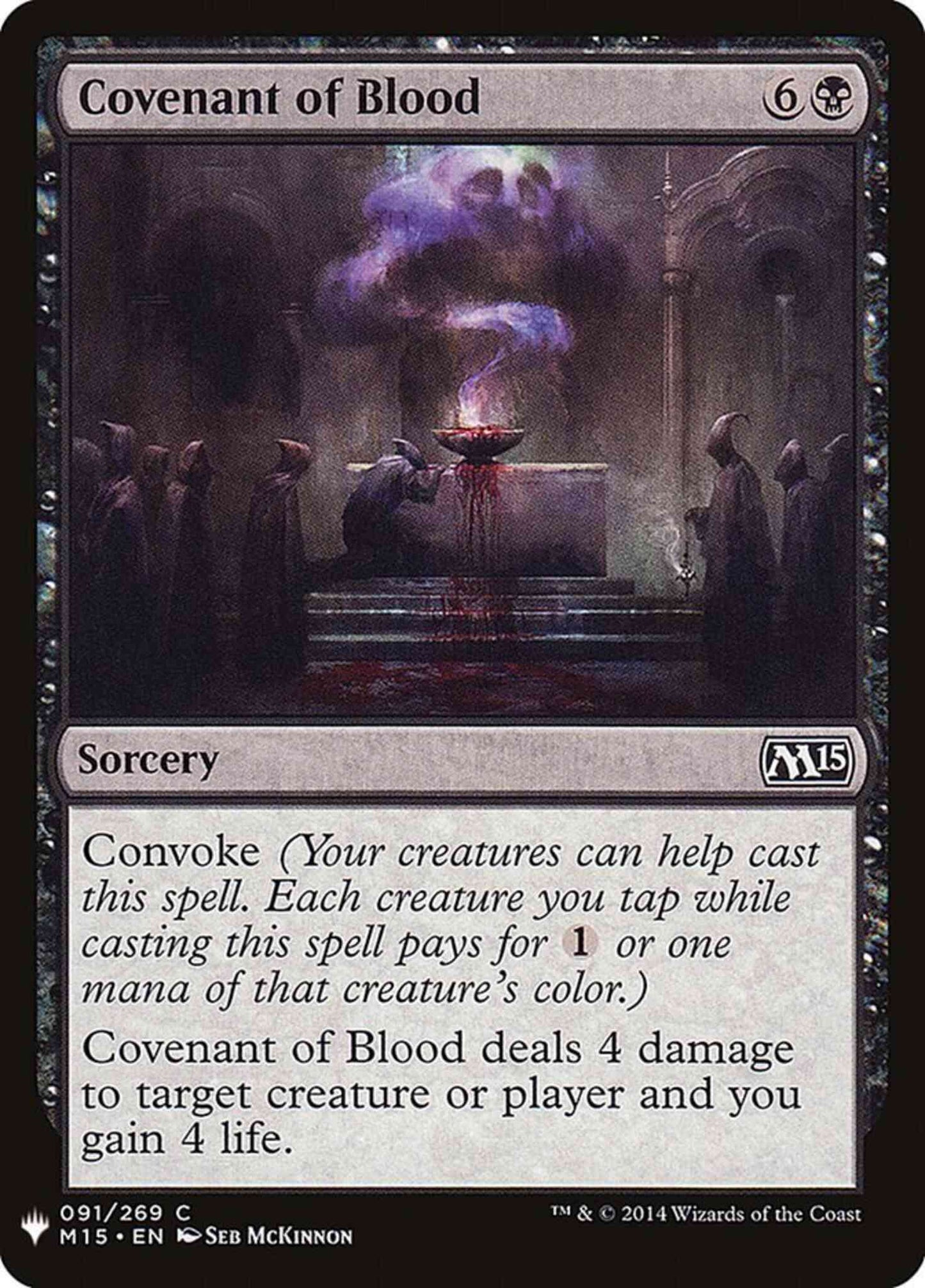 Covenant of Blood [M15-91] [The List] [Non-Foil]