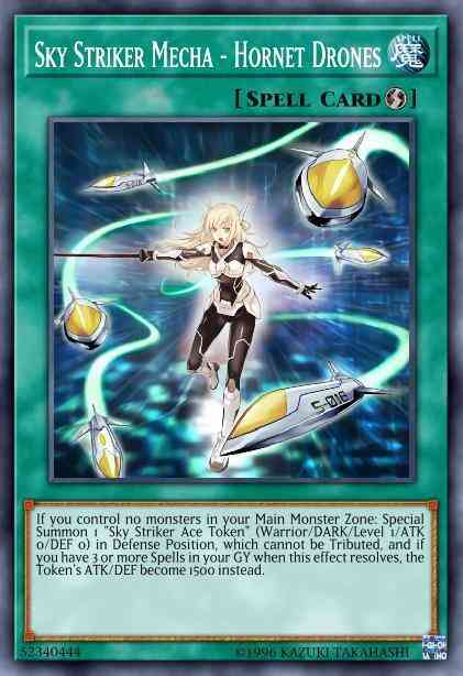 Sky Striker Mecha - Hornet Drones - DASA-EN033 - Super Rare - 1st Edition