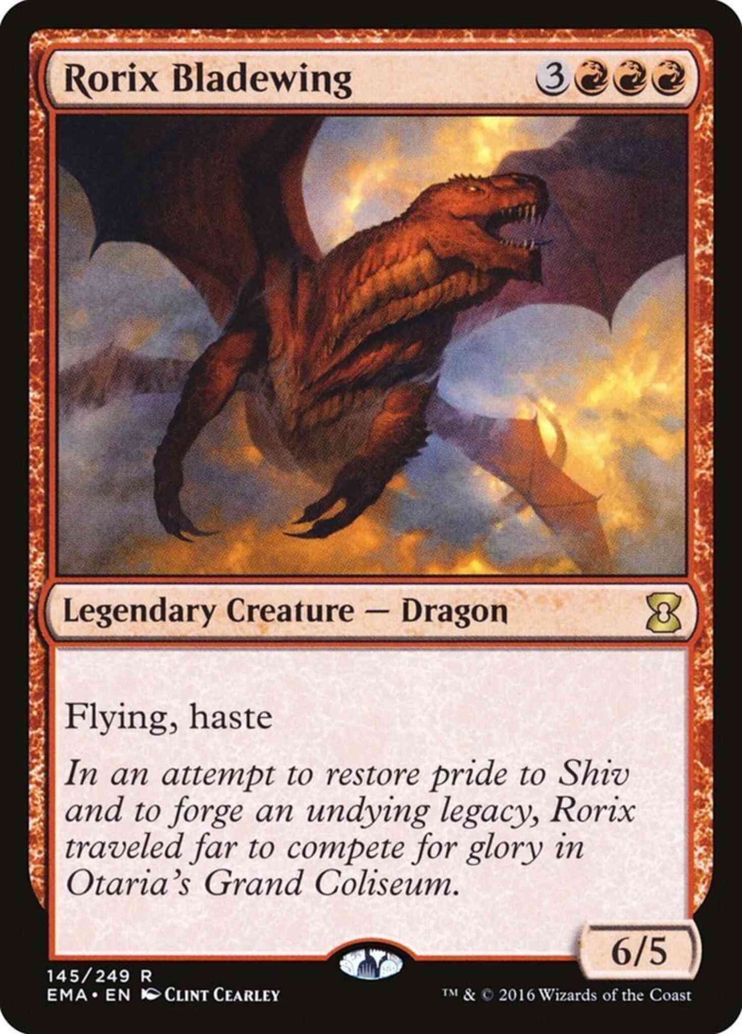 Rorix Bladewing [145] [Eternal Masters] [Non-Foil]