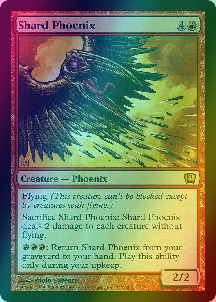 Shard Phoenix [217x] [Ninth Edition] [Foil]
