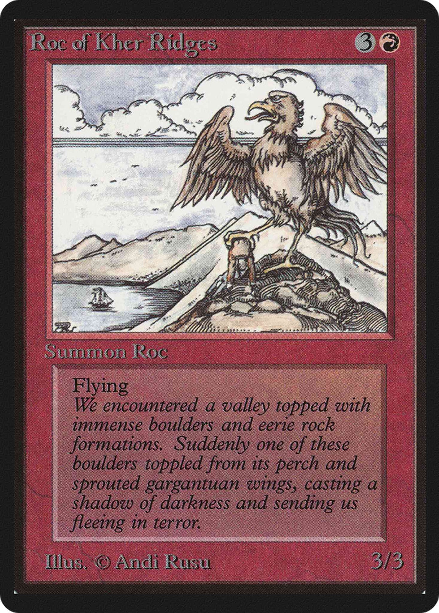 Roc of Kher Ridges [171] [Limited Edition Beta] [Non-Foil]