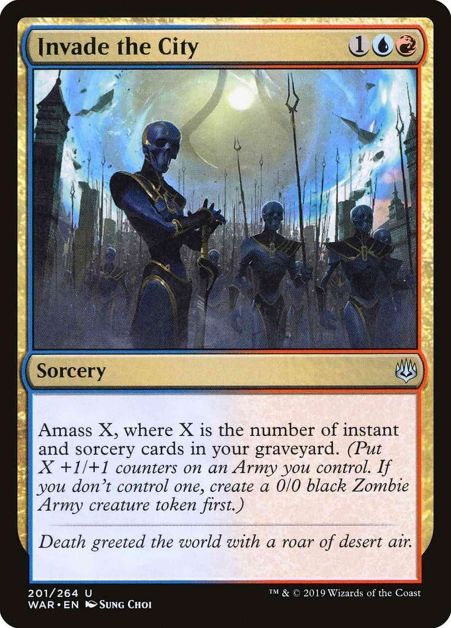 Invade the City [201] [War of the Spark] [Non-Foil]