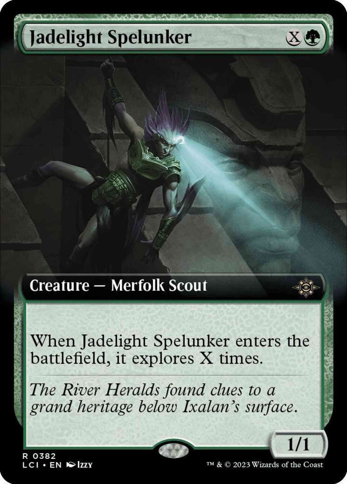 Jadelight Spelunker [382] [Extended Art] [The Lost Caverns of Ixalan] [Non-Foil]