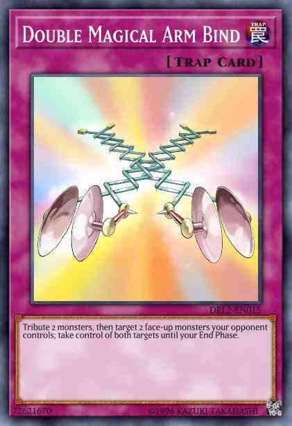 Double Magical Arm Bind - DRL2-EN015 - Super Rare - 1st Edition
