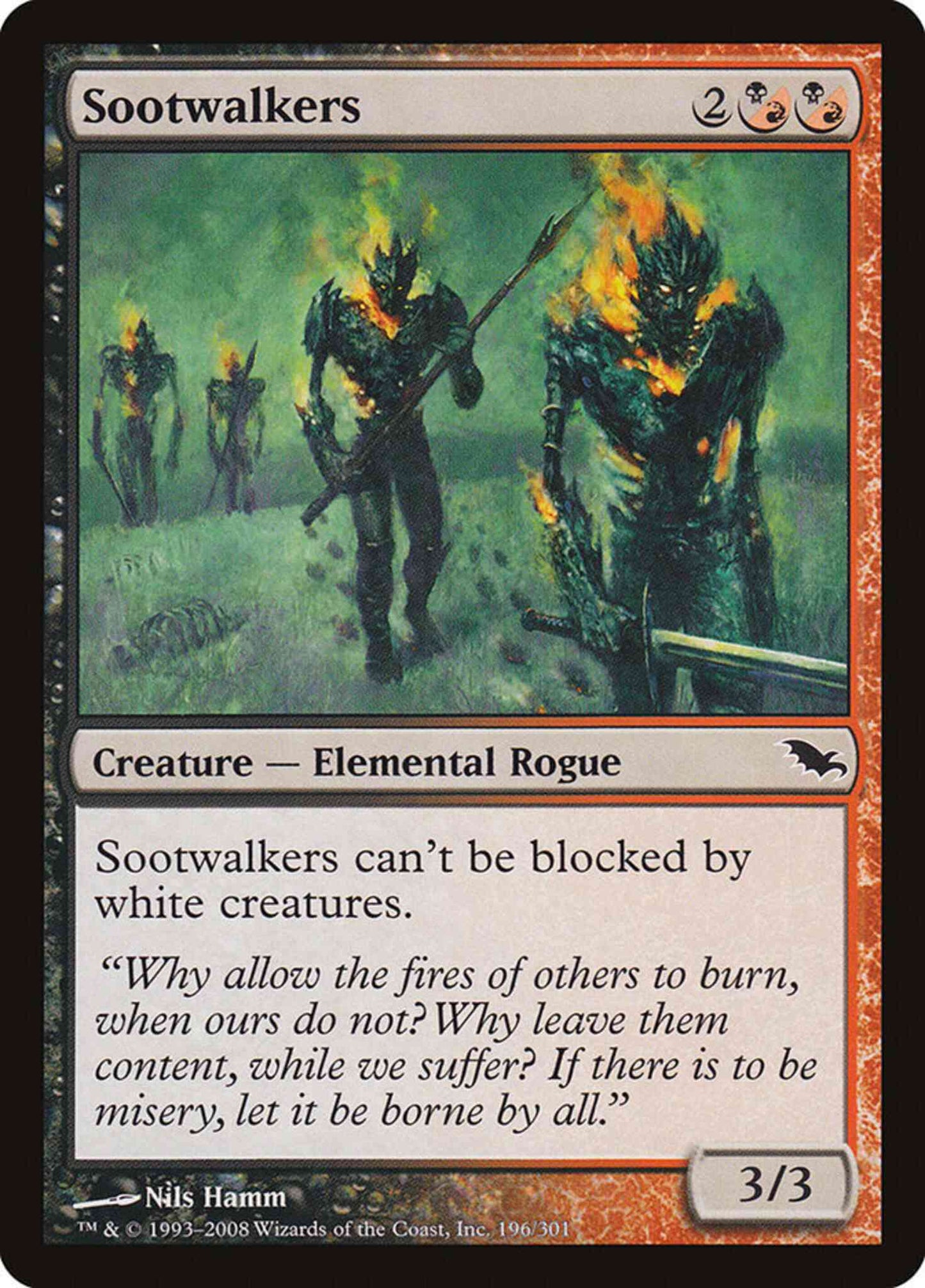 Sootwalkers [196] [Shadowmoor] [Non-Foil]