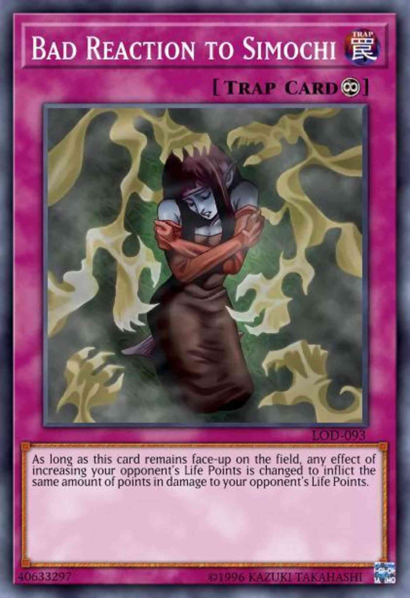Bad Reaction to Simochi - LOD-093 - Common - 1st Edition