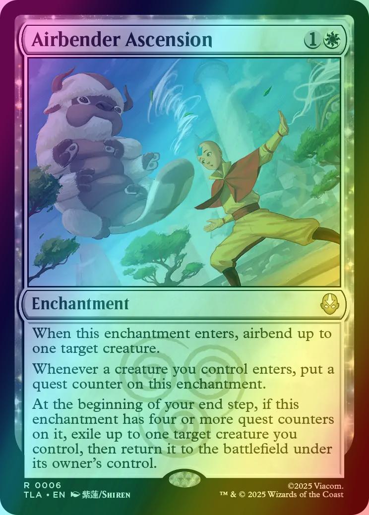 Airbender Ascension [6] [Avatar: The Last Airbender] [Foil]